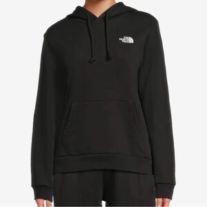NEW The North Face Evolution Box NSE Hoodie - Black w/ Coral Logo